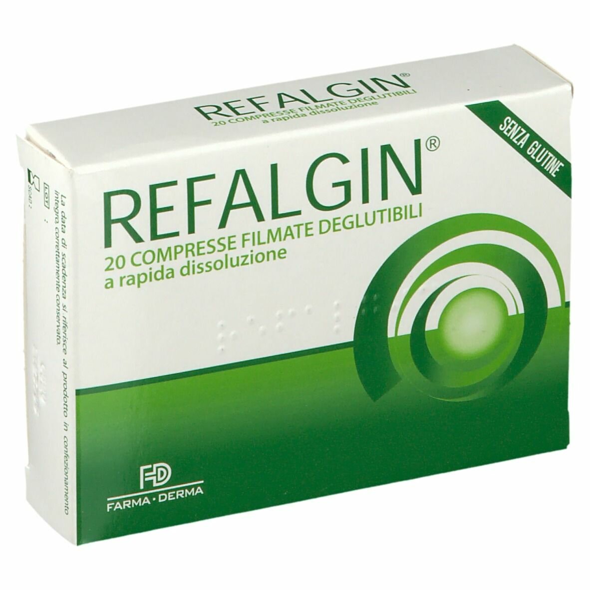 Refalgin - Trattamento del Reflusso Gastrico - 20 Compresse