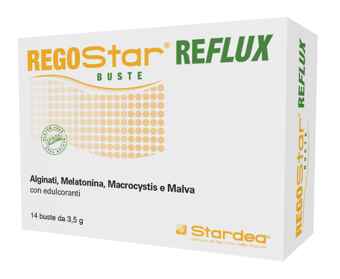 Regostar Reflux - Integratore Acidità e Reflusso - 14 Bustine
