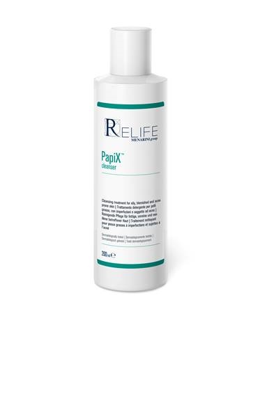Relife Papix Cleanser - Detergente Viso Purificante per Pelli Grassi - 200 ml
