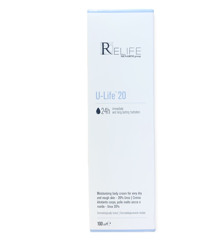 Relife U-Life 20 - Crema Corpo Idratante per Pelle Molto Secca - 100 ml