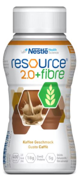 Resource 2.0 + Fibre Supplemento Nutrizionale Caffè 200 ml