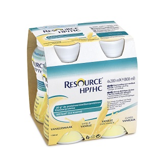 Resource HP/HC Alimento Proteico Vaniglia 4x200 ml