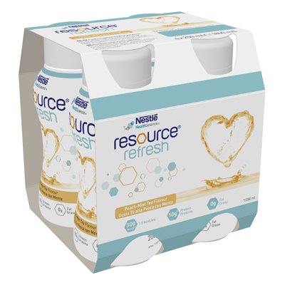 Resource Refresh Alimento Proteico 4x200 ml