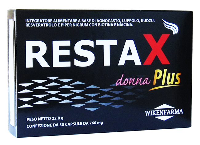 Restax Donna Plus Integratore Capelli 30 Capsule