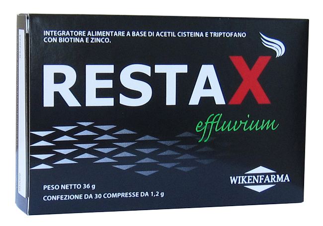 Restax Effluvium Integratore Capelli Pelle Unghie 30 Compresse