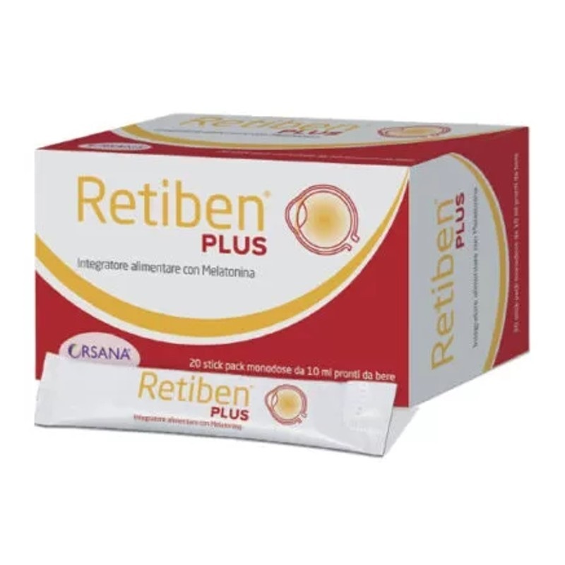 Retiben Plus Integratore Benessere Vista 20 Stick