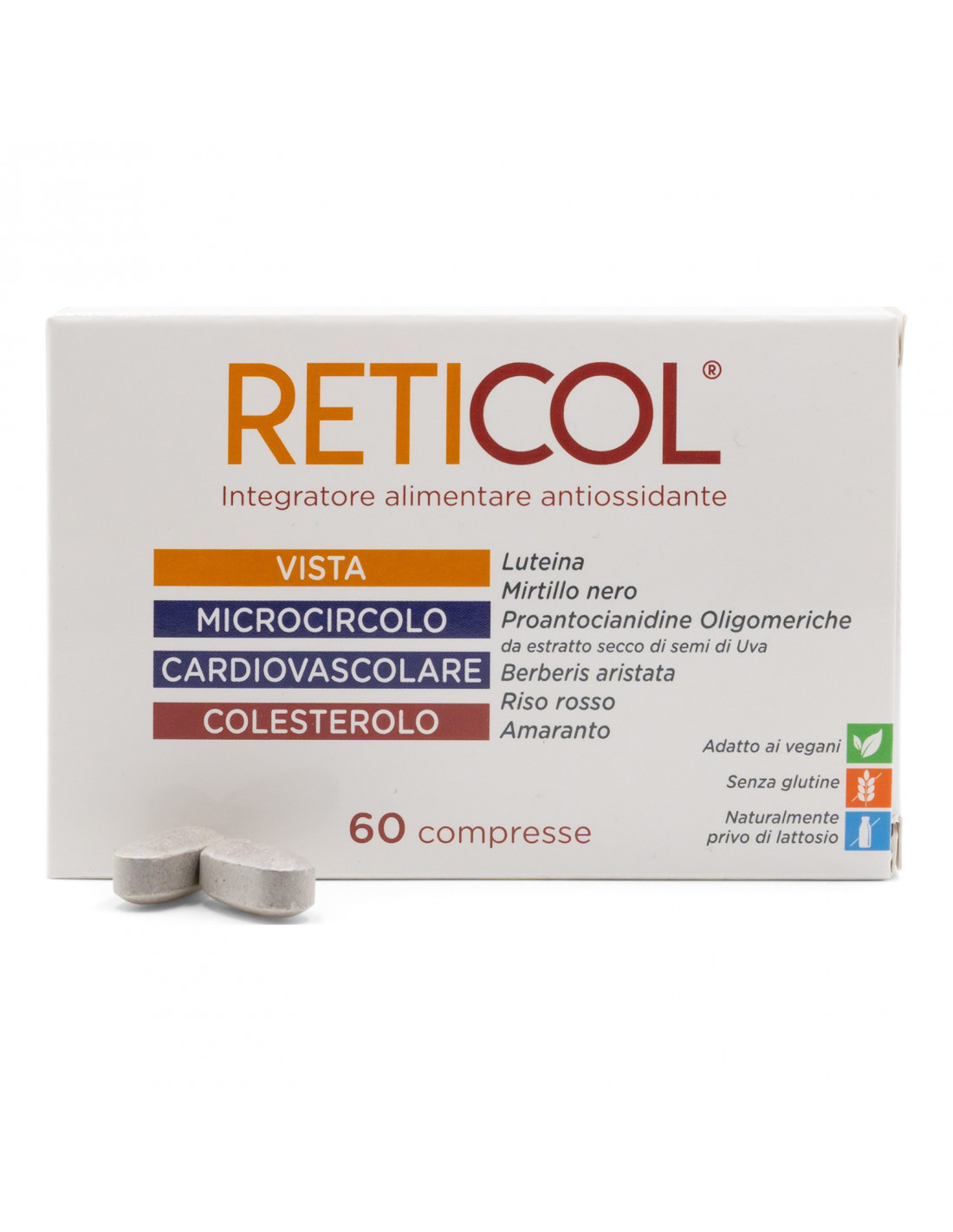 Reticol Integratore Antiossidante 60 Compresse