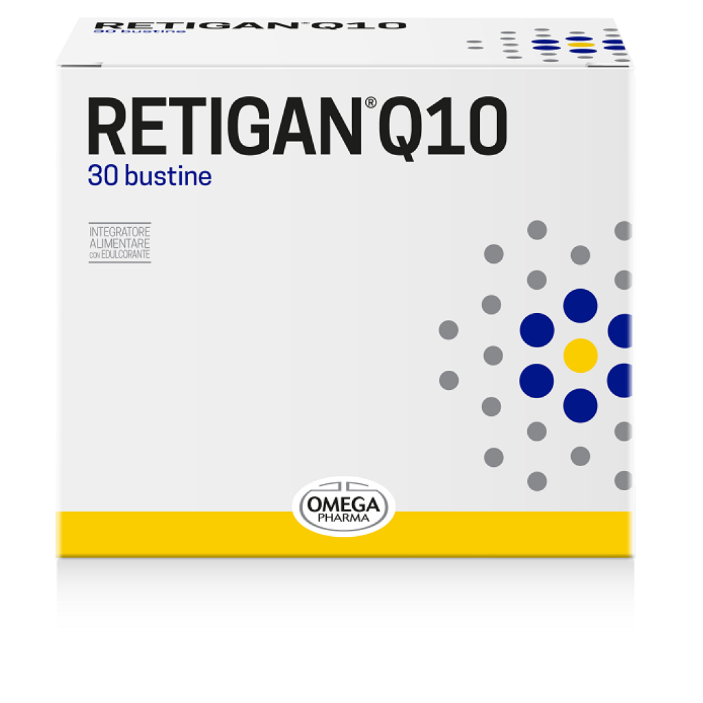 Retigan Q10 - Integratore Sistema Nervoso - 30 Bustine