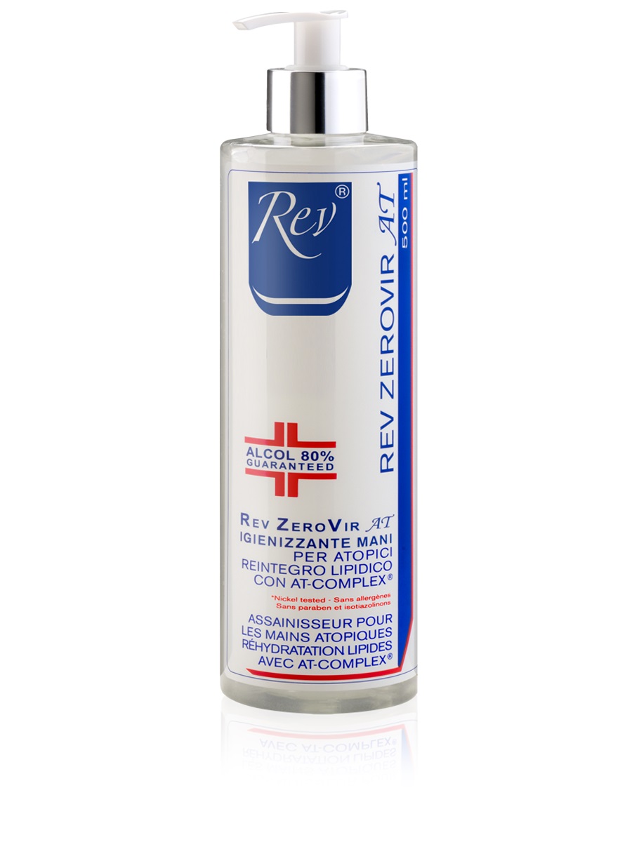 Rev Zerovir AT - Gel Igienizzante Mani - 500 ml