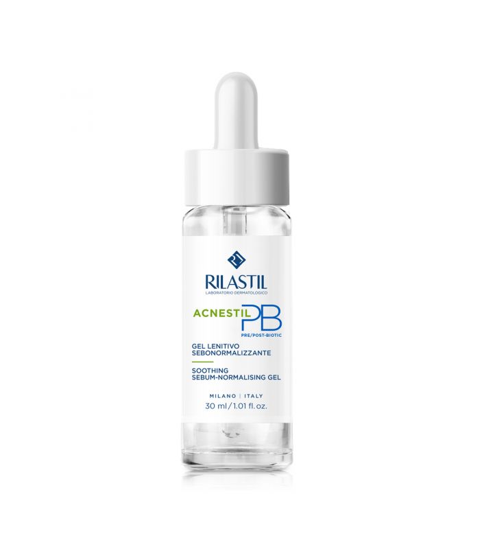 Rilastil Acnestil PB - Gel Lenitivo Sebo-Regolatore per Pelli Impure - 30 ml