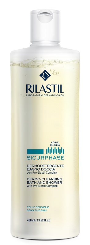 Rilastil Sicurphase - Dermodetergente Pelli Sensibili Bagno e Doccia - 400 ml