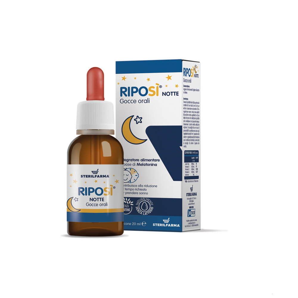 RIPOSI' NOTTE GOCCE ORALI 20 ML