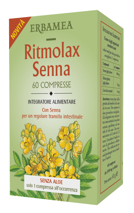 Ritmolax Senna Integratore per Transito Intestinale 60 Compresse