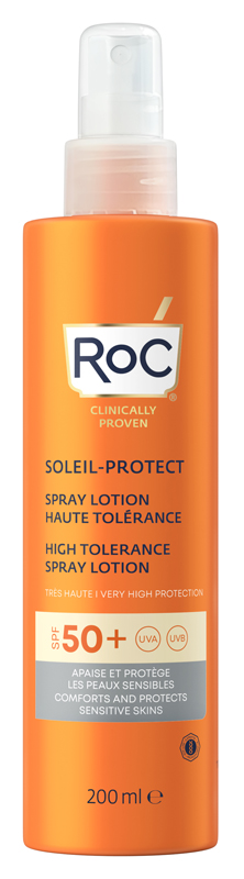 Roc Spray Solare Corpo SPF 50+ Elevata Tollerabilità 200 ml