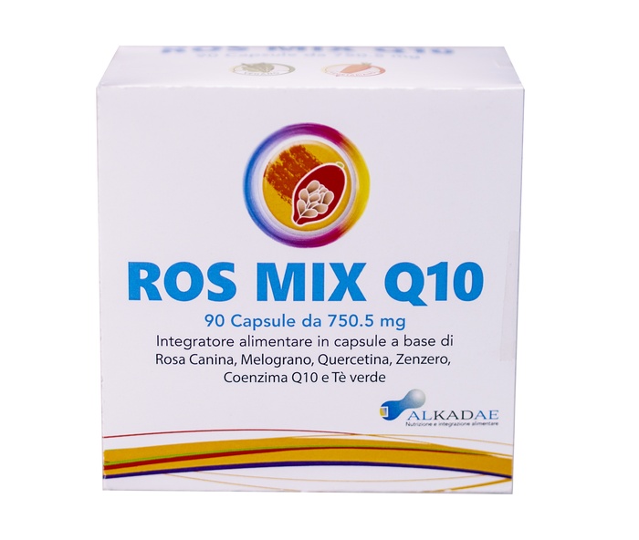 Ros Mix Q10 Integratore Benessere Cardiovascolare 90 Capsule