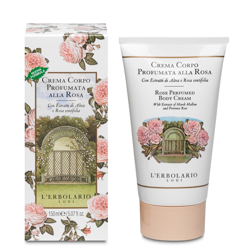 Rosa Crema Corpo Profumata 150 ml
