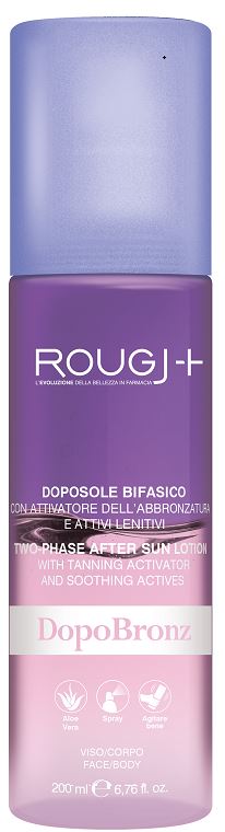 Rougj+ DopoBronz - Doposole Bifasico Lenitivo Corpo - 200 ml