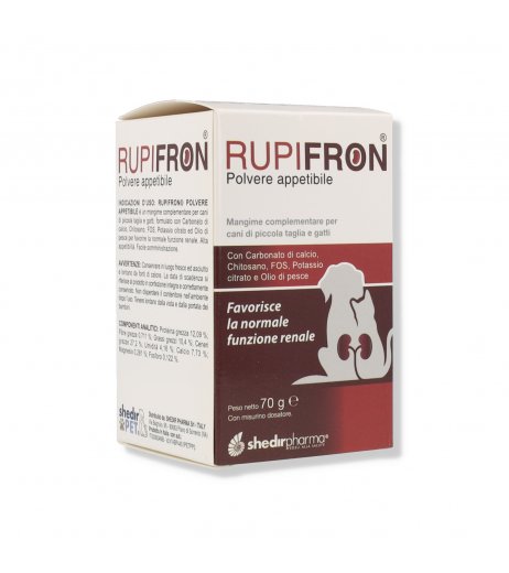 Rupifron - Polvere Appetibile per Cani e Gatti - 70 g