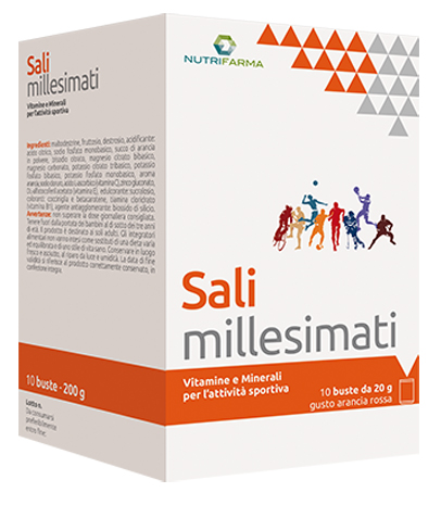 Sali Millesimati Integratore Sali Minerali 25 Buste