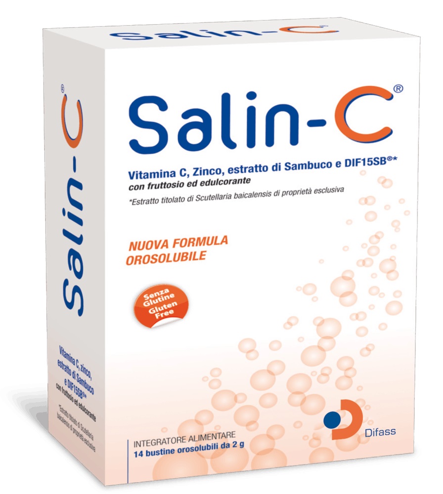 Salin C Integratore Difese Immunitarie 14 Bustine