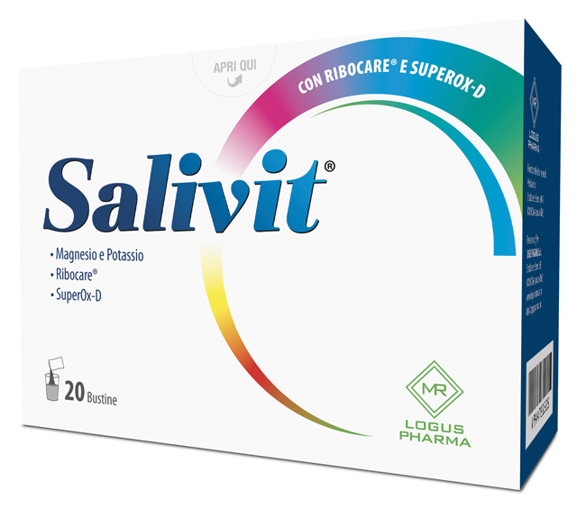 Salivit - Integratore di Magnesio e Potassio - 20 Bustine