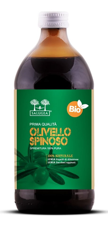 Salugea Succo di Olivello Spinoso Bio - Integratore Ricostituente - 500 ml