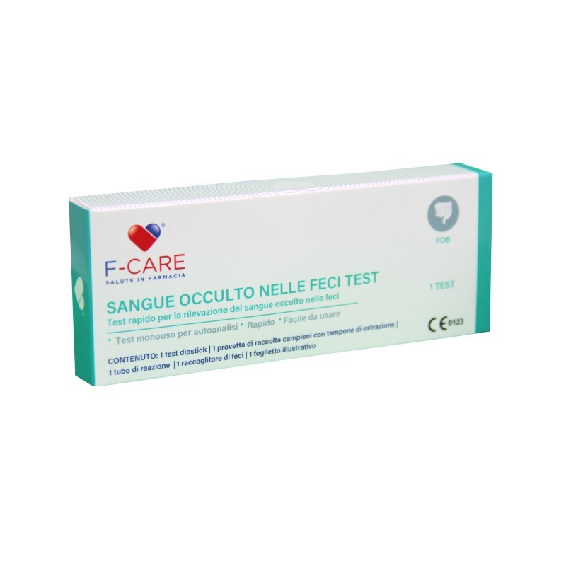 F-CARE Test Rapido Monouso Sangue Occulto Nelle Feci
