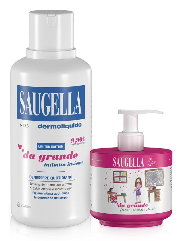 SAUGELLA DA GRANDE BUNDLE DERMOLIQUIDO 500 ML + GIRL 150 ML IN OMAGGIO