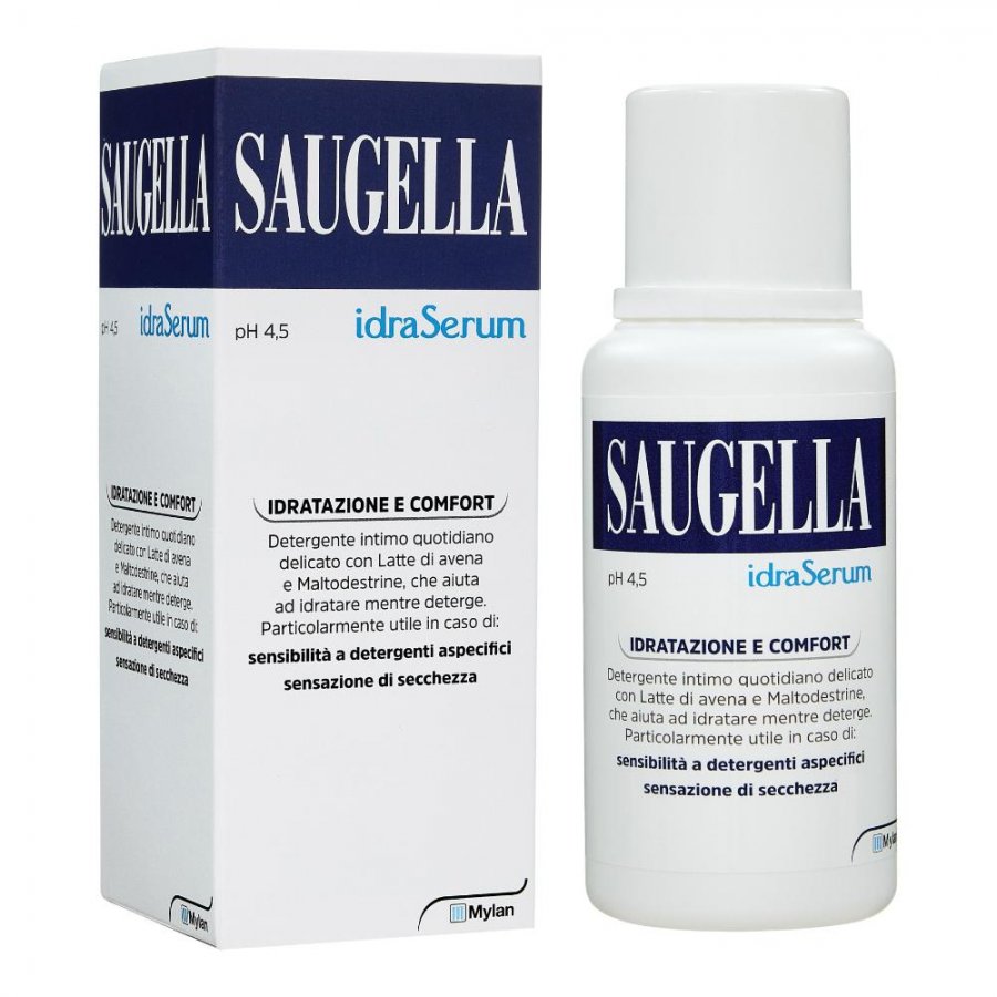 Saugella idraSerum Detergente Intimo Idratante 200 ml