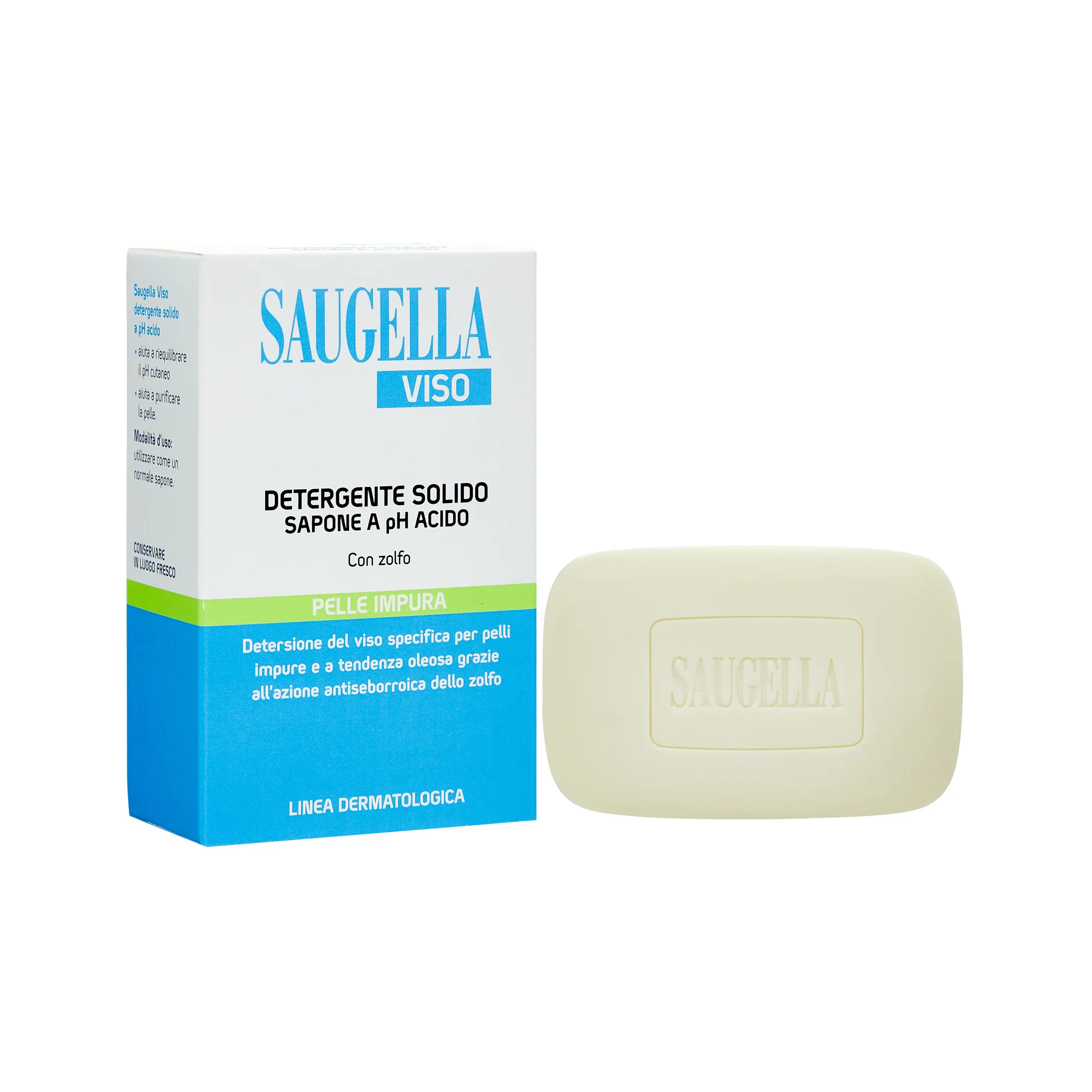Saugella Detergente Solido con Zolfo 100 g