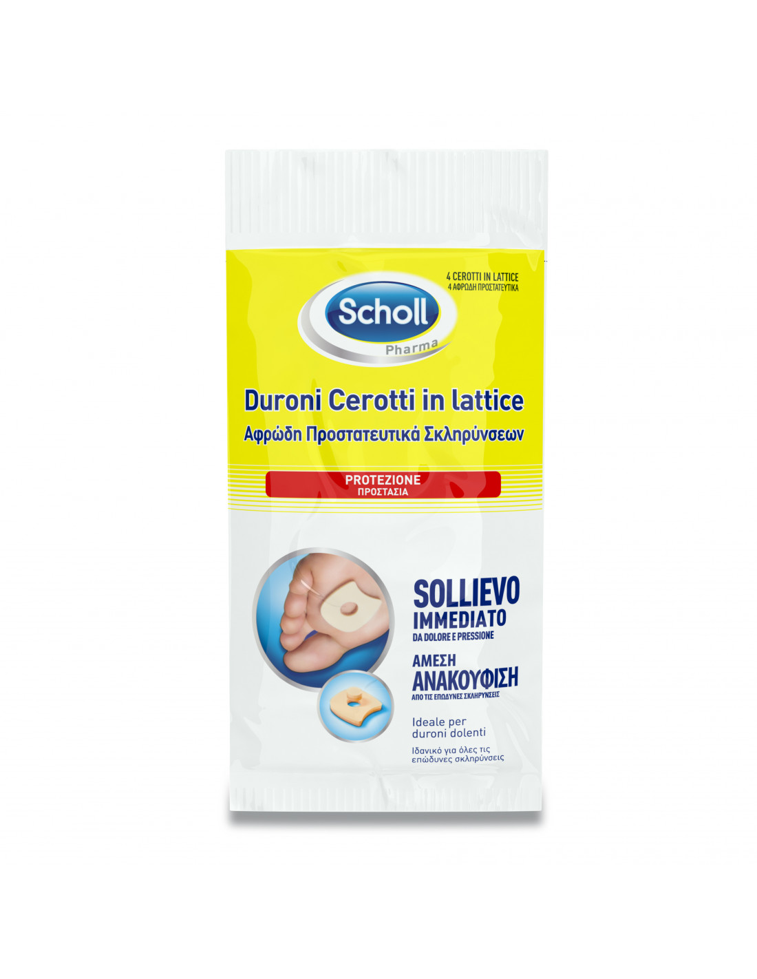 Scholl Cerotti in Lattice per Duroni 4 Pezzi