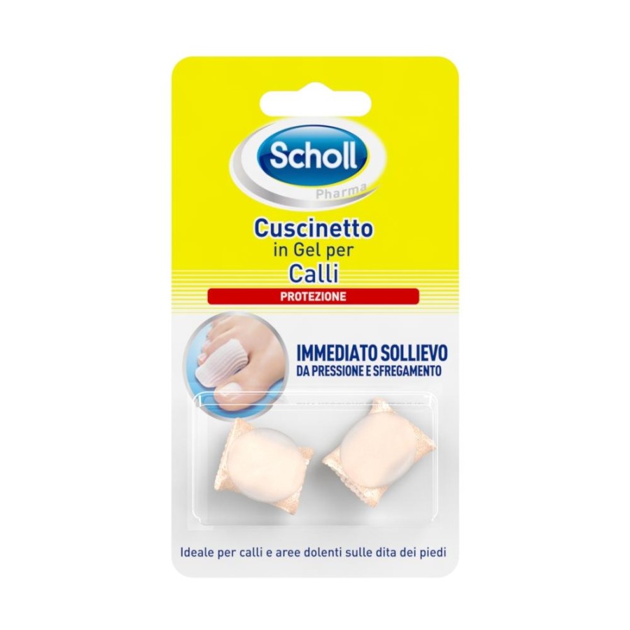 Scholl Cuscinetti in Gel Per Calli 2 Pezzi