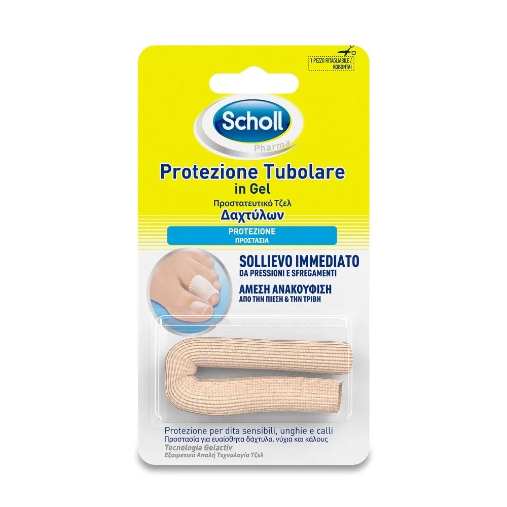 Scholl Protezione Tubolare in Gel Ritagliabile 1 Pezzo