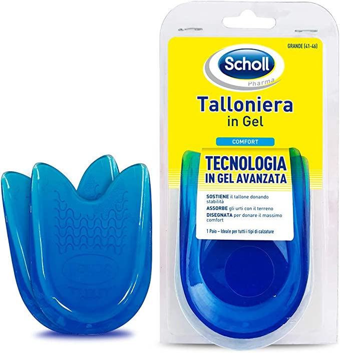 Scholl Talloniera Comfort in Gel Misura Piccola 1 Paio