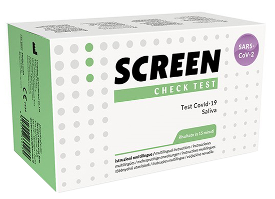 Screen Test Covid-19 Saliva Fluido Orale 1 Pezzo