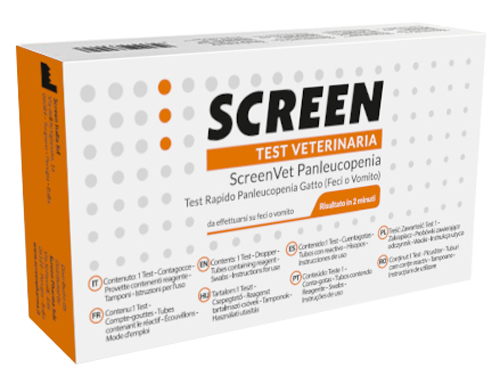 Screen Test Veterinaria Rapido Panleucopenia 1 Pezzo