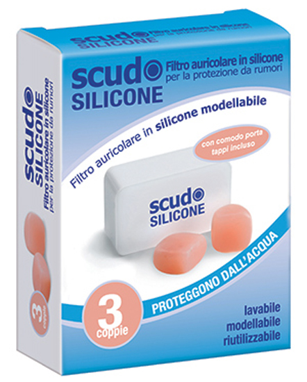 Scudo - Filtro Auricolare in Silicone - 3 Paia