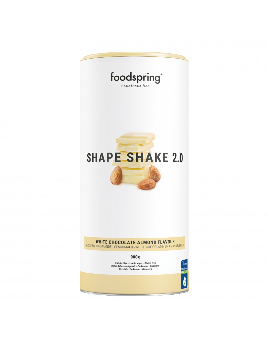 Shape Shake 2.0 Cioccolato Bianco e Mandorle Sostituto del Pasto 900 g