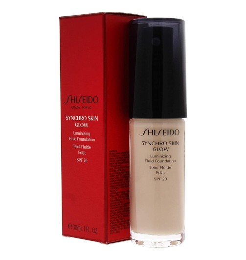 Shiseido Synchro Skin Glow - Fondotinta Idratante Colore 1 Natural - 30 ml