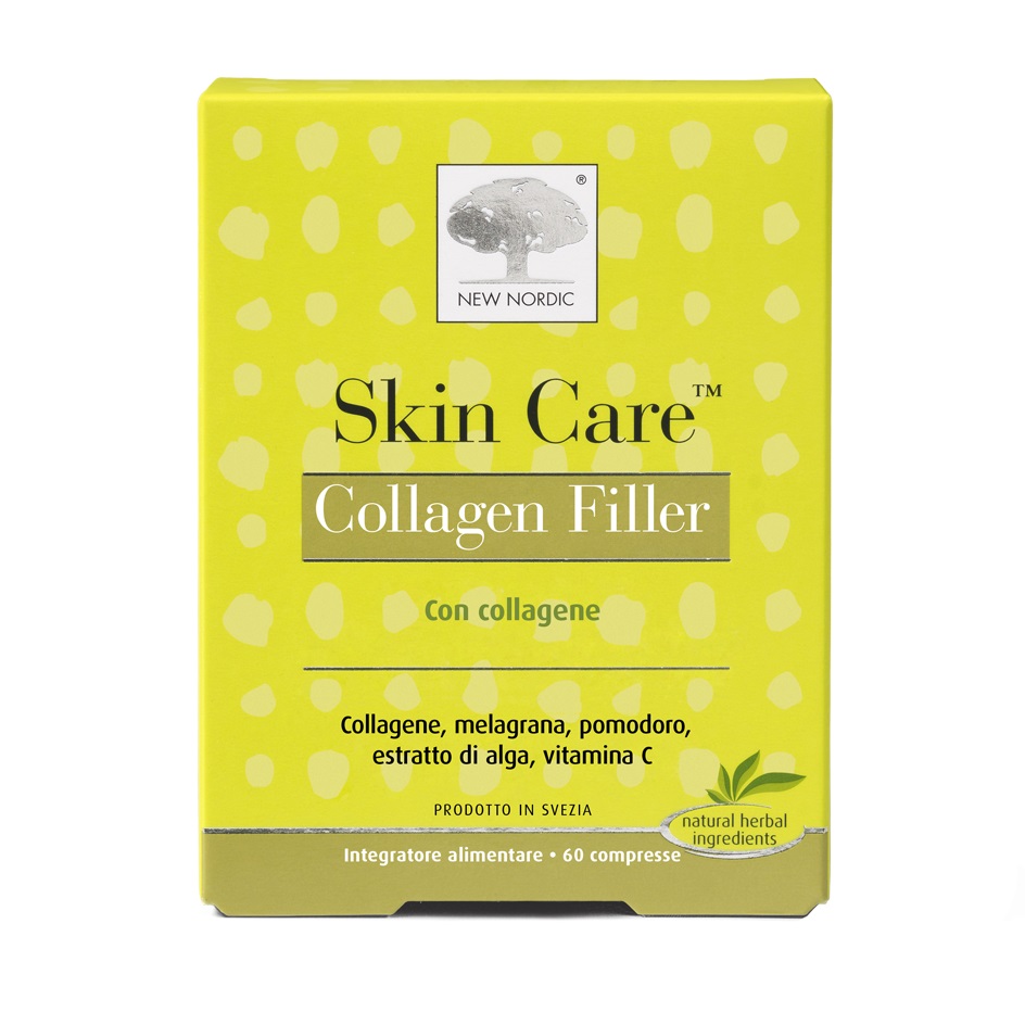 Skin Care Collagen Filler Integratore Pelle 120 Compresse