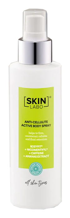 SkinLabo Anti-Cellulite Active Body Spray - Spray Corpo Anti-Cellulite e Ritenzione Idrica - 150 ml