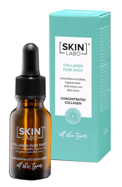 SkinLabo Collagen Pure Shot - Siero Viso Anti-Rughe al Collagene - 15 ml