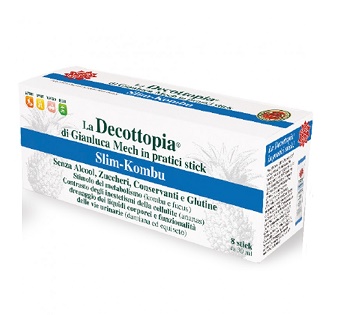 Slim Kombu Decopocket - Integratore Drenante - 8 Stick x 30 ml