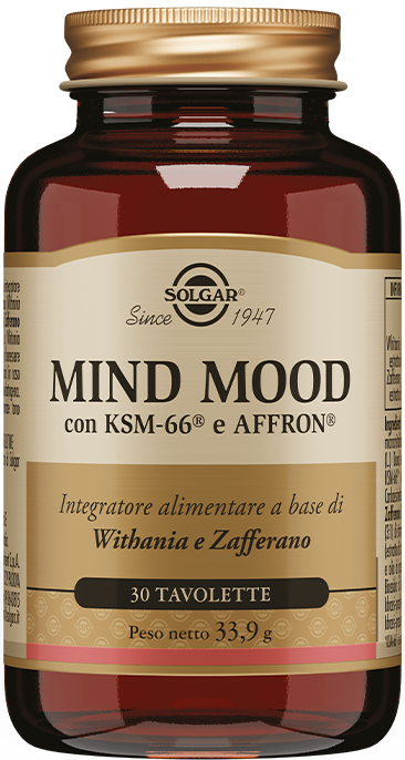 Solgar Mind Mood - Integratore per il Benessere Mentale - 30 Tavolette