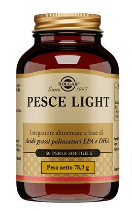 Solgar Pesce Ligh - Integratore a base di Olio di Pesce - 60 Perle