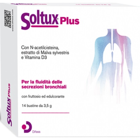 Soltux Plus Integratore Fluidità Secrezioni Bronchiali 14 Buste
