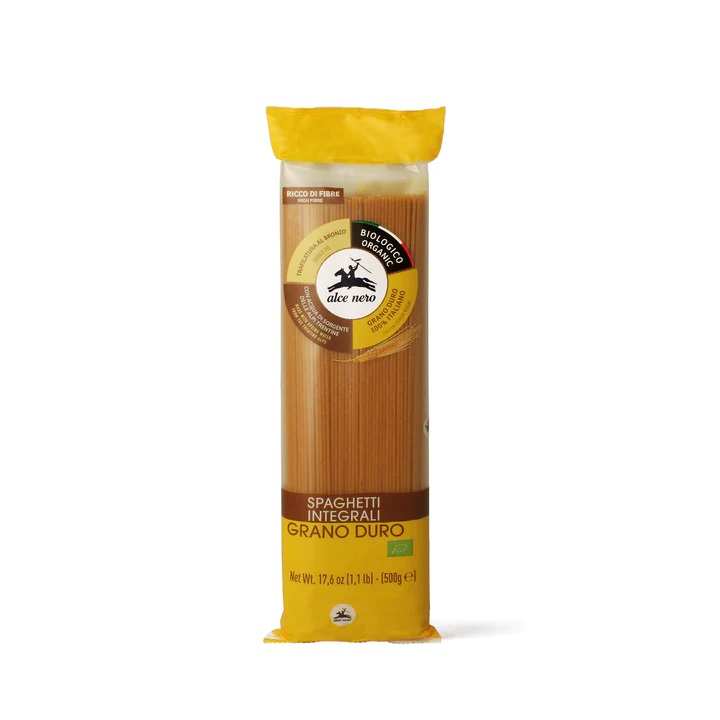 Spaghetti Integrali Biologici Grano Duro N. 3 500 g