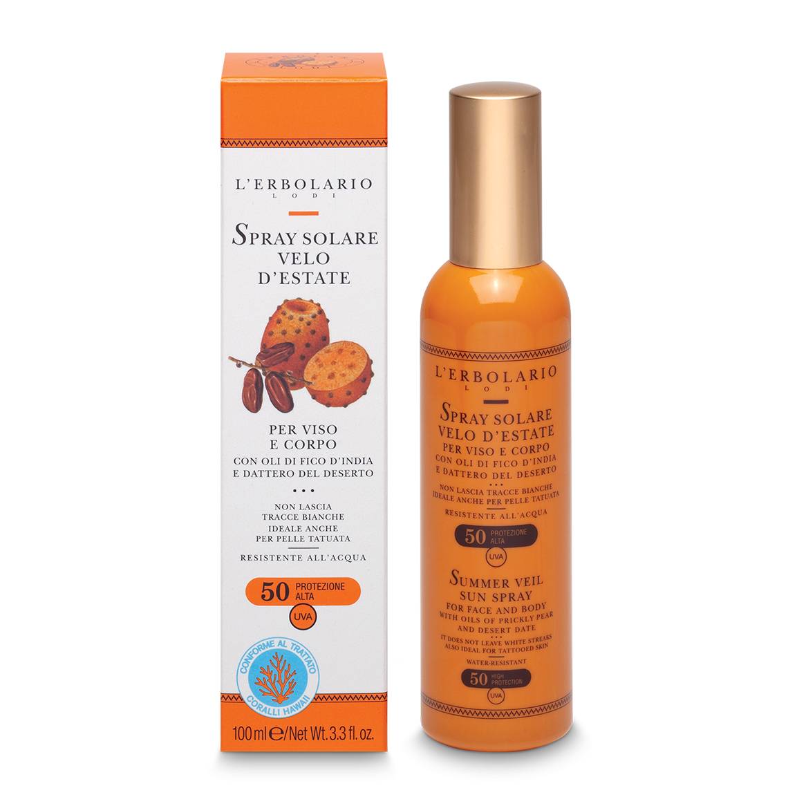 SPRAY INVISIBILE VELO D'ESTATE SPF50 100 ML