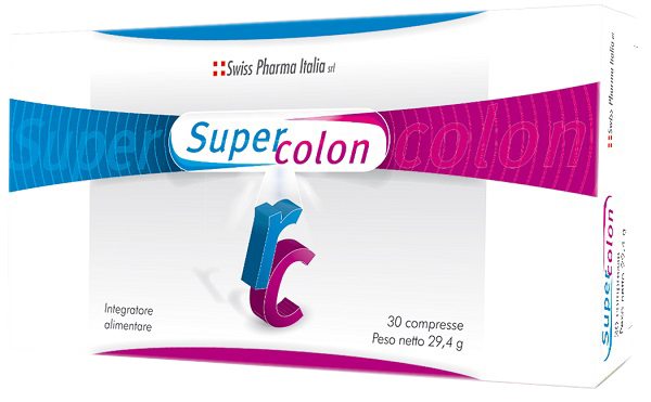 Supercolon Integratore per l'Intestino 30 Compresse