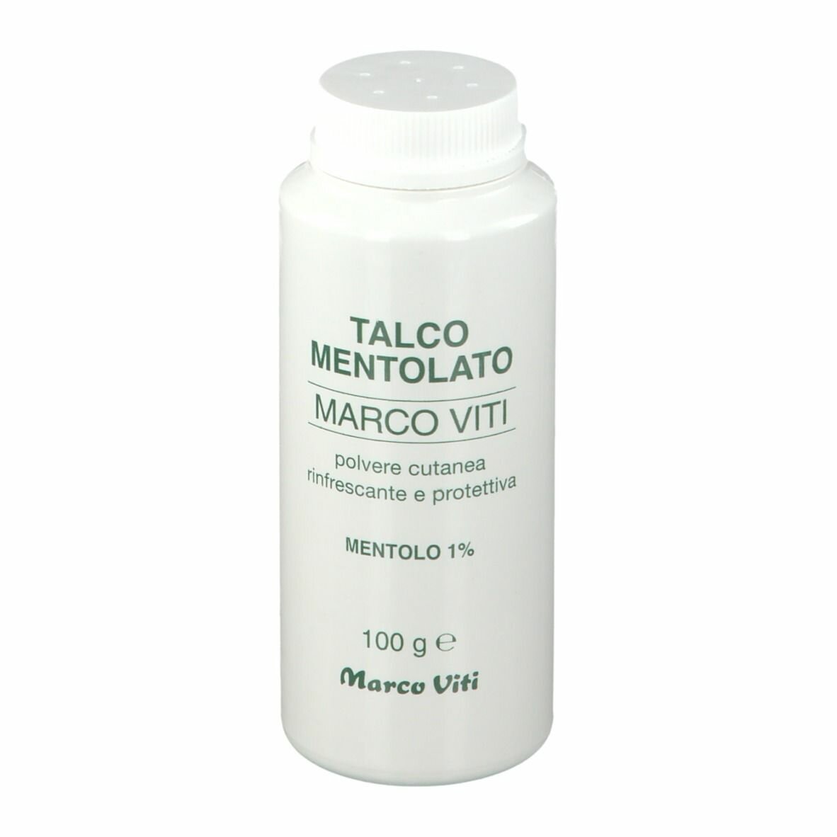 Marco Viti Talco Mentolato - Polvere Cutanea Rinfrescante - 100 g